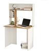 LBSIGN Scrivania Libreria Con Mensole E Scaffali 90x52x149H Rovere E Bianco Bremen
