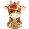 Aurora, 35068, Eco Nation Mini Giraffa, 13cm, peluche, marrone