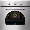 Electrolux FR 53 X InfiSpace Serie Rustico Forno Elettrico da Incasso Ventilato Multifunzione con Grill Funzione Pizza / Vano XL 70 Litri 60 cm Classe A colore Acciaio