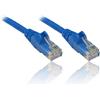 PremiumCord Cavo Patch Cat 5e UTP, 1Gbit/s, Cavo Ethernet, LAN, RJ45 Connettori, Flessibile e Robusto, AWG 26/7, Conduttori 100% CU, Blu, 1 m