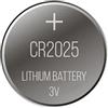 WatioWave Batteria a bottone CR2025 da 3 V, 2 pezzi, ideale per dispositivi elettronici, telecomandi e giocattoli.