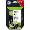 HP MULTIPACK N 302 X4D37AE NERO + COLORE 190+165pg HVS - X4D37AE