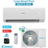 Candy Pura Kit CY18RA Condizionatore Climatizzatore 18000BTU 4,8KW WiFi A++/A+ Inverter R32 28dBA Bianco, Novità 2024
