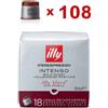 Illy Capsule Caffè Iperespresso Tostatura Intenso (Marrone) - 108 Capsule