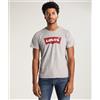 LEVI'S ® Levi's® T-Shirt Housemark Standard Graphic Setin Neck Uomo - Grigia logo rosso