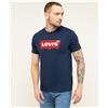 LEVI'S ® Levi's® T-Shirt Housemark Standard Dress Blues Uomo Blu con logo rosso