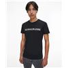 Calvin Klein Jeans T-shirt Core Institutional Logo Slim Tee Uomo Black