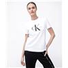 Calvin Klein Jeans T-Shirt CORE MONOGRAM Bianca Regular Fit Donna