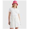 Tommy Jeans Polo Slim Fit Donna - White