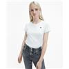 Calvin Klein Jeans T-Shirt CK EMBROIDERY Slim Fit Donna