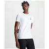 Calvin Klein Jeans T-Shirt Slim in cotone biologico Bianca Uomo