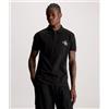 Calvin Klein Jeans Polo Monologo Nera Uomo