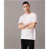 Calvin Klein Jeans T-Shirt Monogram Ivory Uomo