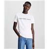 Calvin Klein Jeans T-Shirt Slim In Cotone Biologico Con Logo Uomo