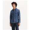 LEVI'S ® Levi's® Camicia Battery Housemark Slim Medium Blue Denim Uomo