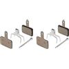 SHIMANO 2 Paia di freni a disco SHIMANO Disc Brake pads & Spring B01S (resina) by Shimano