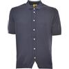 HEMMOND Maglia camicia blu