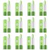 LICHENGTAI 12 Pezzi Balsamo Labbra Aloe Vera, Rossetto Cambiante di Colore, Verde Rossetto Cambia Colore Lunga Durata Idratante Rossetto Impermeabile Balsamo Labbra Aloe per Donna Ragazze
