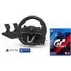 Playstation_4 Volante e Pedali Licenza Sony PlayStation PS5/PS4/PC [Nuovo Modello Compatibile] + Gran Turismo 7
