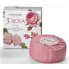 3 ROSA SAPONE PROFUMATO 100 G