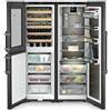 LIEBHERR XRCbs 5295 Peak Combinazione side-by-side con scomparto per il temperaggio del vino