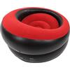 Naroote Divano Gonfiabile, Pouf Gonfiabile Rotondo, Poltrona Gonfiabile Ampiamente Applicabile per Soggiorno (Rosso)