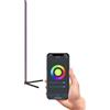CALEX Lampada da terra LED Smart, 140 cm, colori RGB & luce da fredda a calda, Dimmerabile, controllo app Wi-Fi & vocale, lampada d'angolo per soggiorno, Nero