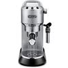 Delonghi De Longhi Dedica EC685.M Kaffeemaschine mit Cappuccinatore Silber Matt