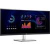 Dell 86,4cm/34 (3440x1440) Dell P3424WE WQHD IPS Curved 21:9 60Hz 5ms HDMI DP USB-Hub VESA Black/Silver