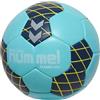 hummel, hmlCLASSIC - Pallone da pallamano per bambini, azzurro/blu navy/giallo, 0