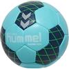 hummel, hmlCLASSIC - Pallone da pallamano per bambini, azzurro/blu navy/verde, 0,0
