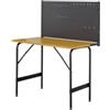 Valex Banco da lavoro richiudibile con pannello valex - 117x60x145 cm