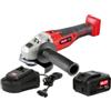 Valex Smerigliatrice angolare a batteria valex m-sma1 18, con batteria da 3 ah e caricabatterie