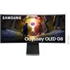 Samsung Monitor 34" ( OLED 2K 1440p 175Hz ) ODYSSEY OLED G8 WQHD Curvo Silver