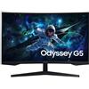 Samsung Monitor 32" 2K 1440p ODYSSEY G5 QHD Curvo Black LS32CG552EUXEN