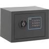 ARREGUI Blue 650100 Cassaforte Elettronica da Armadio in Acciaio | 17x23x17 cm | 5 L | Cassetta di Sicurezza per Casa e Ufficio | Tastiera con Codici Programmabili | con Chiave di Emergenza | Grafite