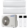 Samsung Climatizzatore Condizionatore Windfree Avant S2 DualSplit Inverter 7000 + 12000 BTU con U.E. AJ050TXJ2KG/EU R32 Wifi