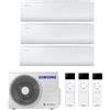 Samsung Climatizzatore Condizionatore Cebu S2 Trial Split Inverter 7000+7000+7000 Btu AJ052TXJ3KG/EU R32 Wifi A++/A+