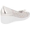 Soffice Sogno Ballerine in pelle scamosciata con zeppa 5 cm