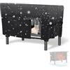 Kasla Copertura per cuccia per gatti all'aperto invernale, copertura impermeabile per la casa del gatto selvatico - 89 × 56 × 50 cm (solo copertura)
