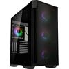 Kolink Observatory Z Mesh ARGB E-ATX - Custodia per computer midi-Tower, 4 Ventole ARGB preinstallate, pannello laterale in vetro temperato con funzione Quick-Release