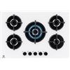 ELECTROLUX - Piano cottura gas EGG75372W 5 fuochi 74cm - Bianco