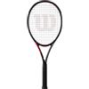 Wilson Racchetta Da Tennis Clash 100UL V3, Ultraleggera e Delicata Sul Braccio, Offre Un Comfort Bilanciato e Colpi Potenti, Colore: Nero, Taglia: 0