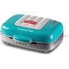 Ariete Macchina per Waffle con Rivestitura Antiaderente colore Blu - 1972 Waffle MAKER