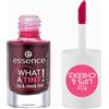 Essence What A Tint! Tinta Labbra E Guance 01 - kiss from a rose