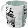 Nostalgic-Art Tazza da caffè retrò, VW Good Things Are Ahead of You - Idea Regalo per i Bus VW, Design Vintage, 330 ml, in Ceramica