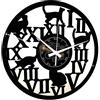 Instant Karma Clocks | Orologio da Parete Gatti con Numeri Romani | Design Artistico per Amanti dei Felini | Decorazione Unica per Casa Salotto Studio Regalo Originale per Cat Lover