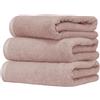 Ruggeri - Set 3 Asciugamani Viso 50x100 100% Cotone - Extra Morbido - Collezione Let's Color! (Rosa)