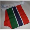 AZ FLAG Ghirlanda 6 Metri 20 Bandiere Gambia 21x15cm, Bandiera Gambiana 15 x 21 cm - Festone Bandierine