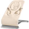 Ergobaby Sdraietta 3-in-1 Evolve, sdraietta ergonomica per neonati dalla nascita fino ai più piccoli, altalena con inserto per neonati (2,5 kg - 13,2 kg), Cream